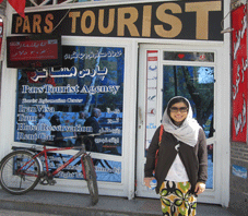 Iran hospitality , Gloria Cheng