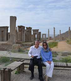 Iranian Hospitality, Pauline, Shiraz, Persepolis 