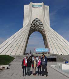 Iran, Tehran, Azadi Square, Choong Lyol Lee
