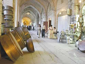 iran, kerman, vakil bazar
