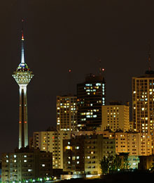 Iran, Tehran, Milad tower  