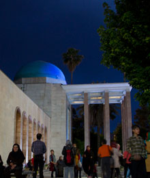 Iran, Shiraz, Sadi Tomb 
