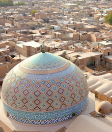 Iran, Yazd, The city of wind catchers 