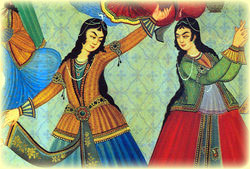 Isfahan safavid dance