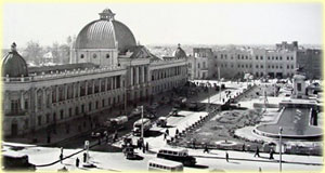 Old Tehran Toopkhaneh square