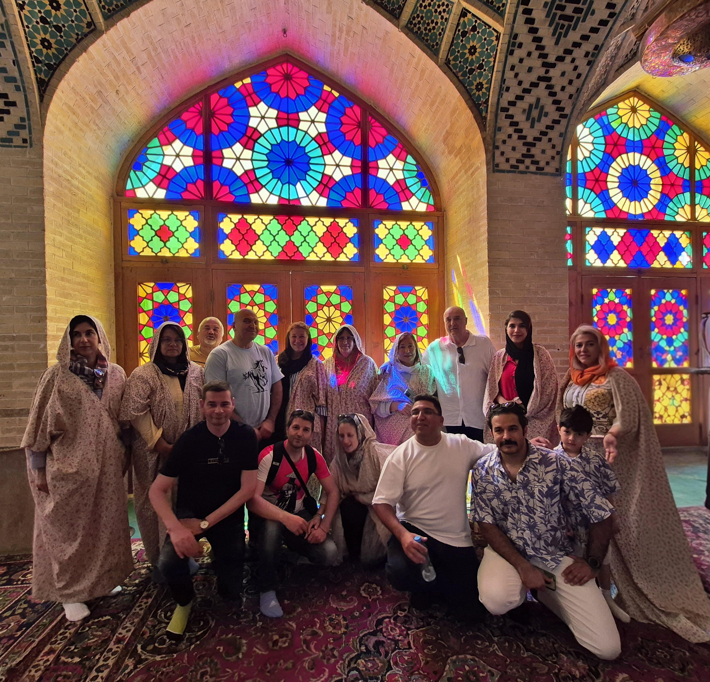 Mosquée Nasir-ol-Molk à Chiraz : la mosquée rose d’Iran