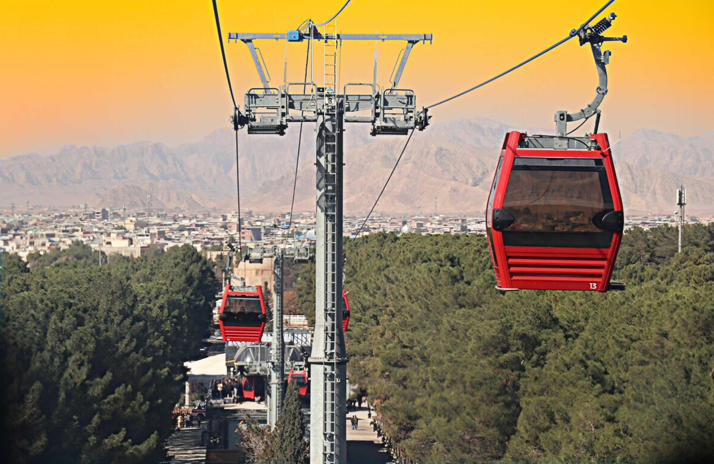 Kerman Cable Car Sunset & Night Ride
